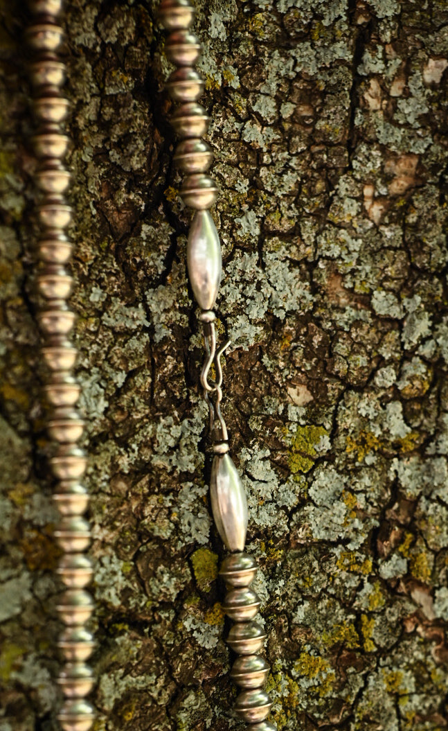 Vintage Navajo Bench Made Necklace