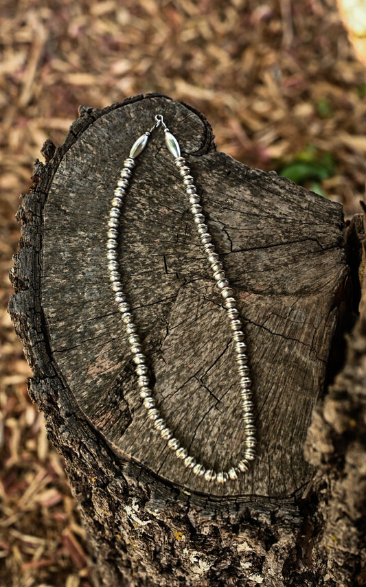 Vintage Navajo Bench Made Necklace